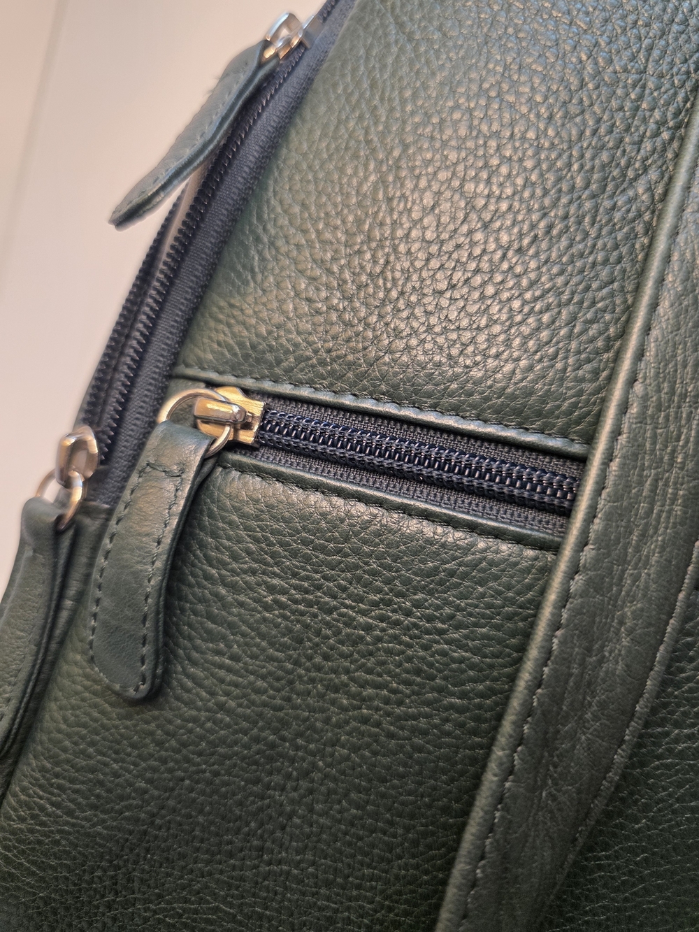 Osgoode Marley Genuine Leather Teardrop Backpack | RFID Protected - Picture 8 of 15